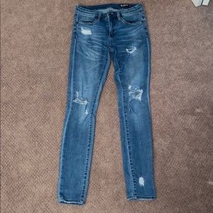 Blank NYC dipped skinny jeans